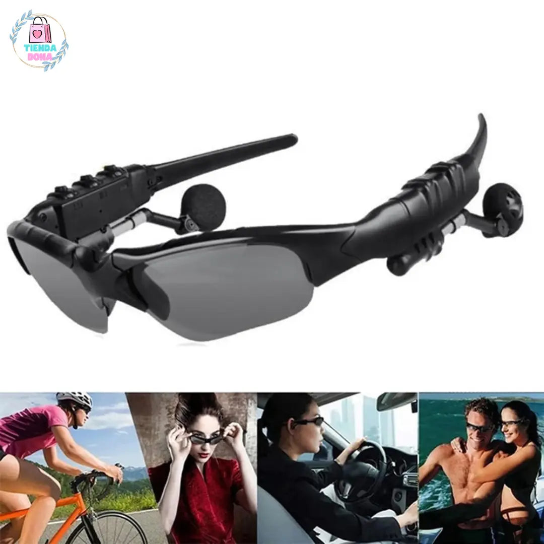 LENTES DE SOL 4 EN 1® CON BLUETOOTH - MICRÓFONO Y AURICULARES