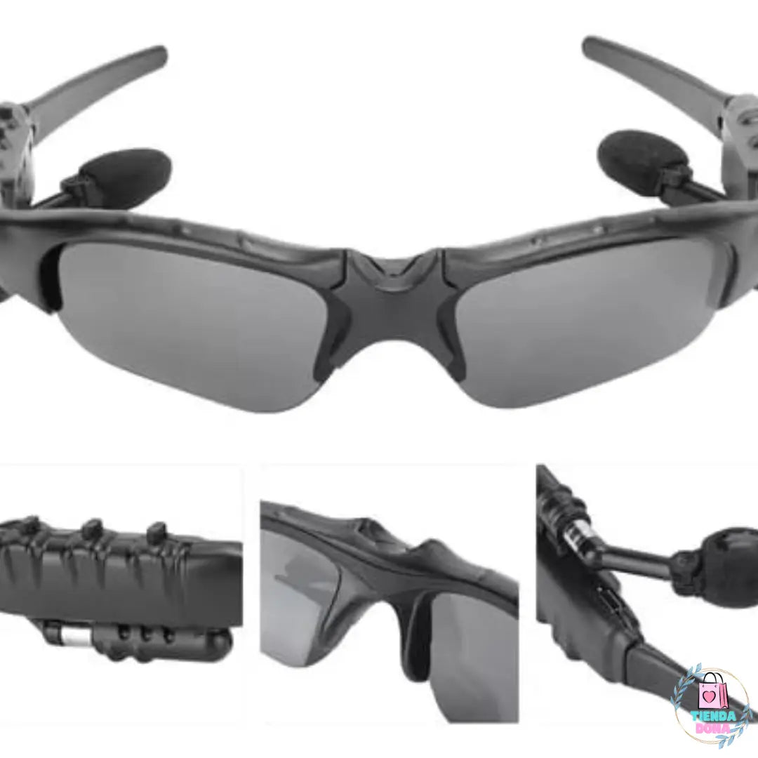 LENTES DE SOL 4 EN 1® CON BLUETOOTH - MICRÓFONO Y AURICULARES
