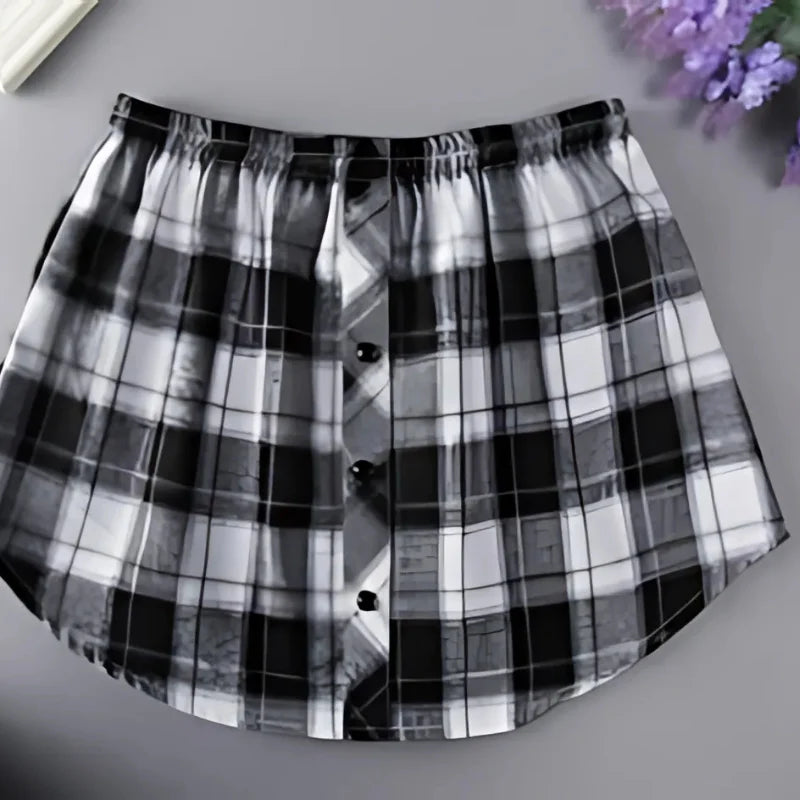 Icone™ WaistSkirt: Elegante falda extensora de blusa con cintura alta para mujer