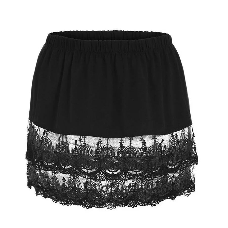 Icone™ WaistSkirt: Elegante falda extensora de blusa con cintura alta para mujer