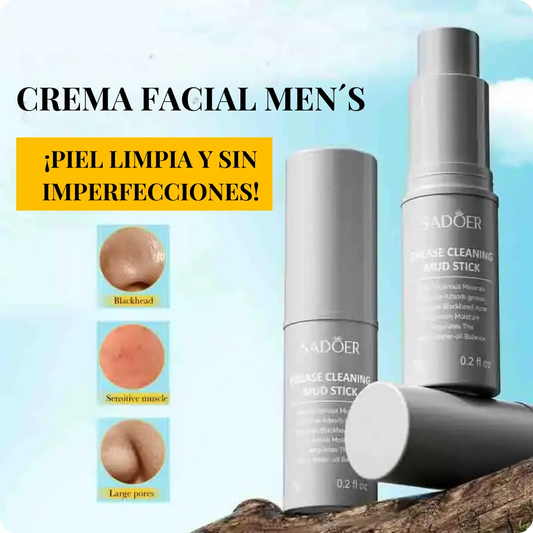 CREMA FACIAL MEN´S ¡PIEL LIMPIA Y SIN IMPERFECCIONES!