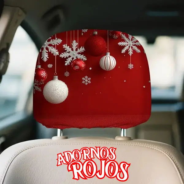 REPOSACABEZAS NAVIDEÑO PA´L CARRO® ¡LLEVALO EN OFERTA X 2 UNIDADES!