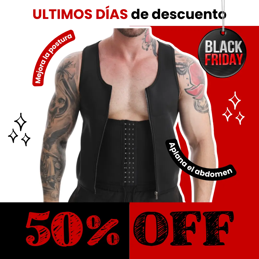 CHALECO SculptMen Pro® - Define tu cuerpo✅