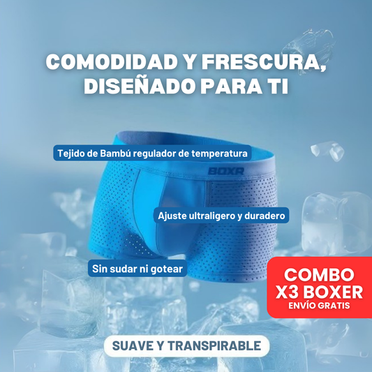 BOXERS DE BAMBÚ - ¡SIEMPRE FRESCO!