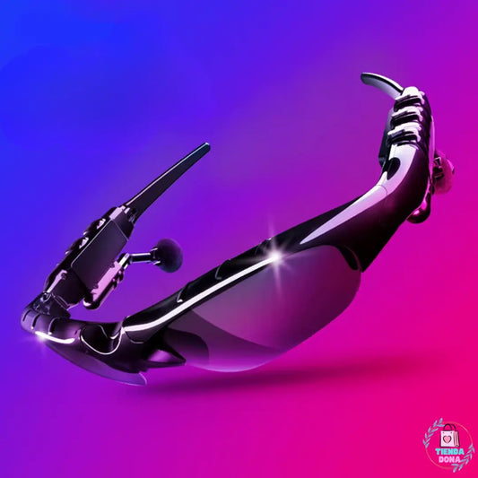 LENTES DE SOL 4 EN 1® CON BLUETOOTH - MICRÓFONO Y AURICULARES
