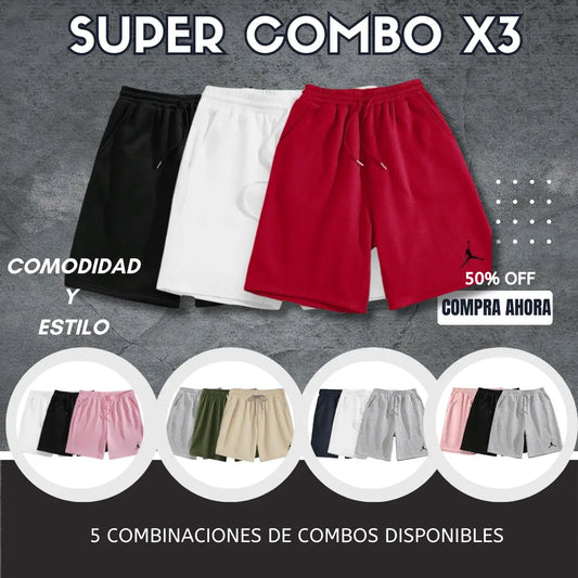 PANTALONETAS EN COMBO X3