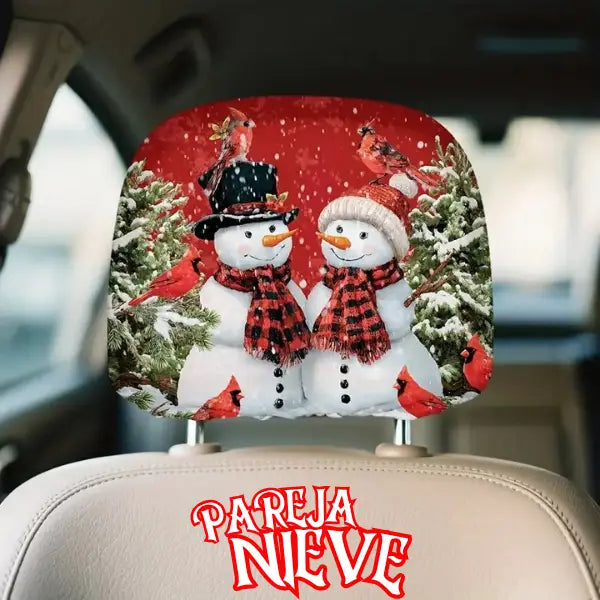 REPOSACABEZAS NAVIDEÑO PA´L CARRO® ¡LLEVALO EN OFERTA X 2 UNIDADES!