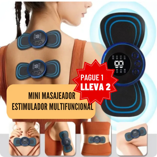 MINI MASAJEADOR ESTIMULADOR MULTIFUNCIONAL