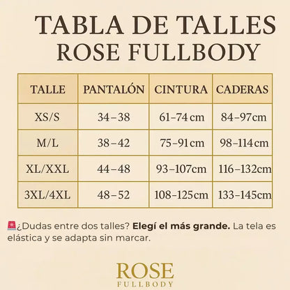 ROSE FULL BODY - Short Moldeador